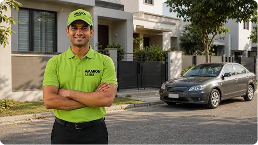 Amaron Assist Marshal ready to service your car at home